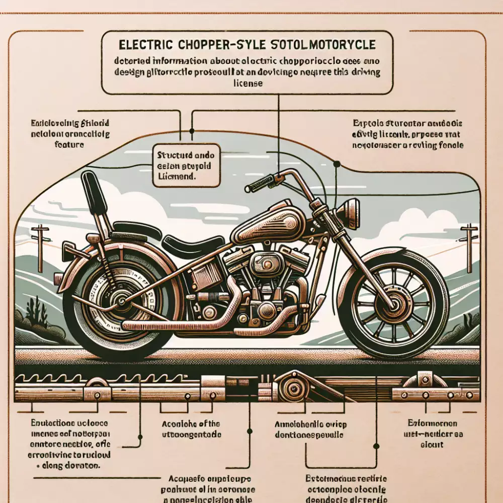 Elektro Chopper Bez Řidičáku