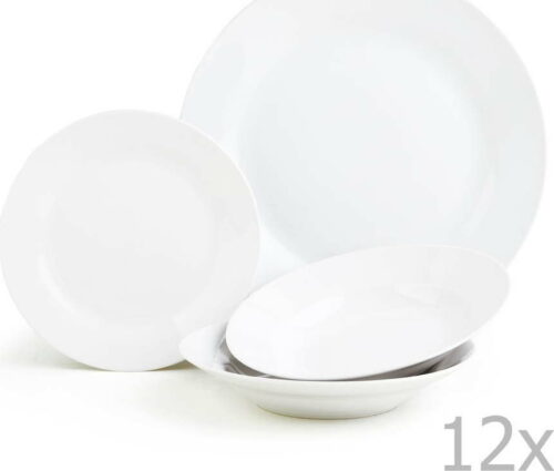 12dílná porcelánová sada nádobí Sabichi Day to Day Sabichi