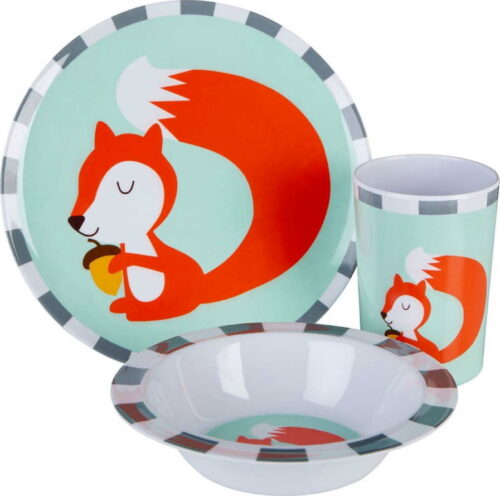 3dílný dětský jídelní set Premier Housewares Mimo Susie Squirrel Premier Housewares