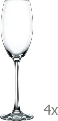 Sada 4 sklenic na šampaňské z křišťálového skla Nachtmann Vivendi Premium Champagne Flute Set