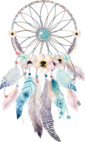 Samolepka Ambiance Boho Dream Catcher Ambiance